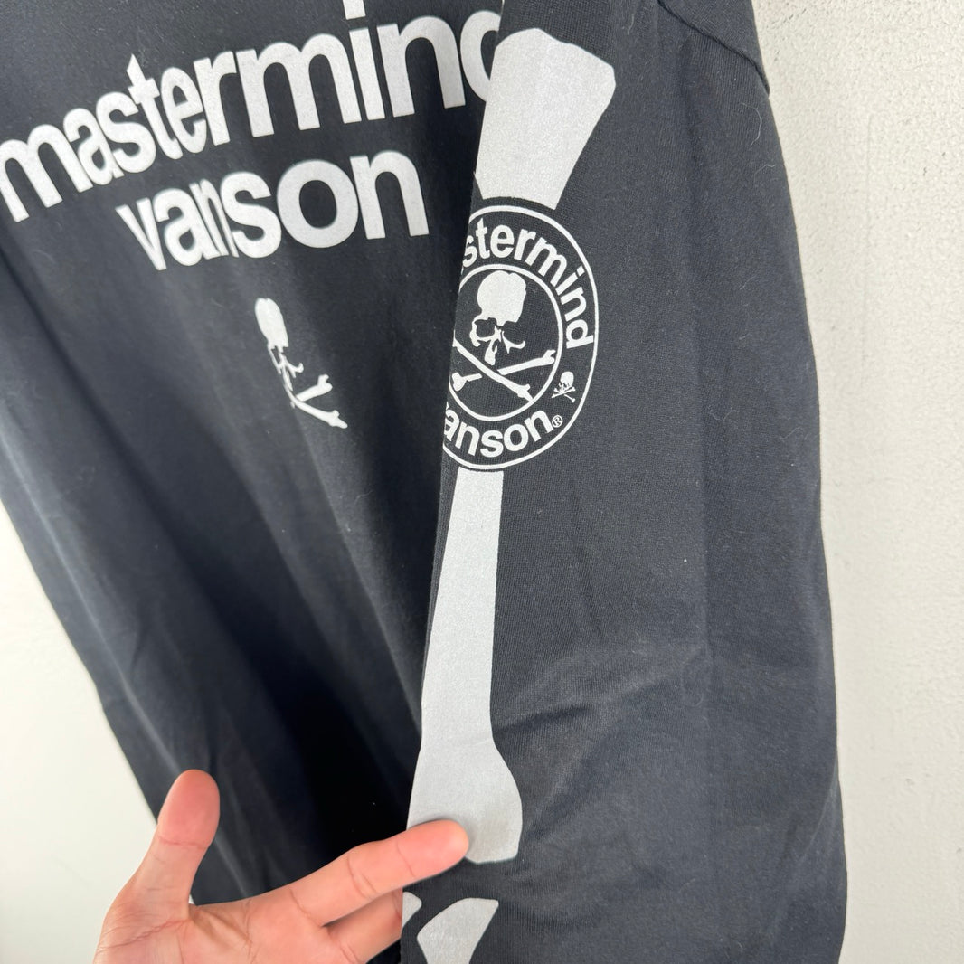 Mastermind Japan Vanson Skeleton LS shirt