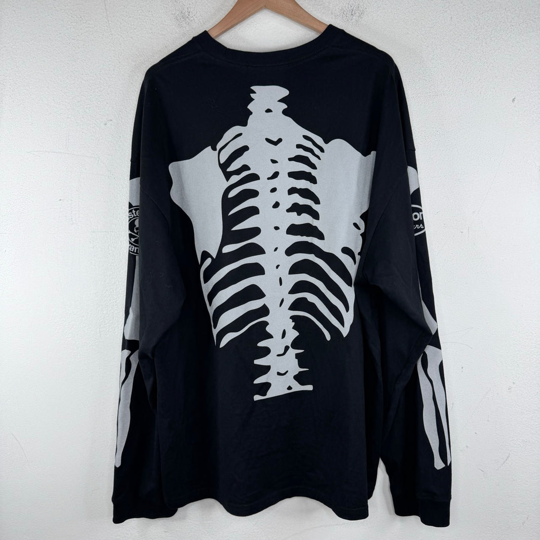Mastermind Japan Vanson Skeleton LS shirt
