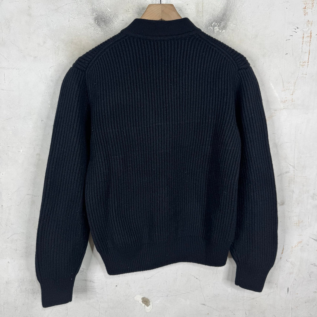 Louis Vuitton Zipped Knit Pocket Sweater