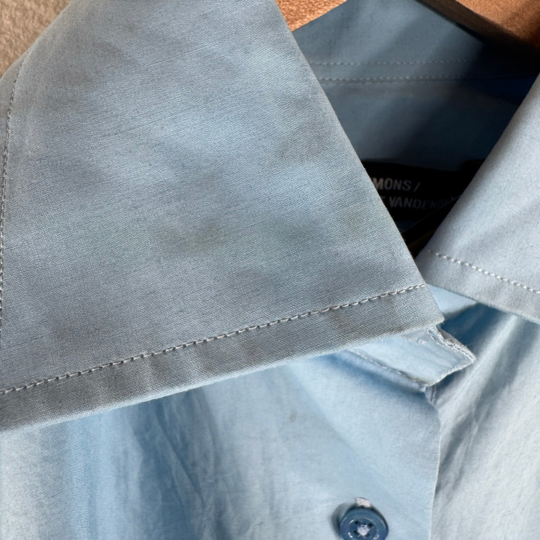 Raf Simons Philippe Vandenberg Sleeve Print Button Up LS Shirt