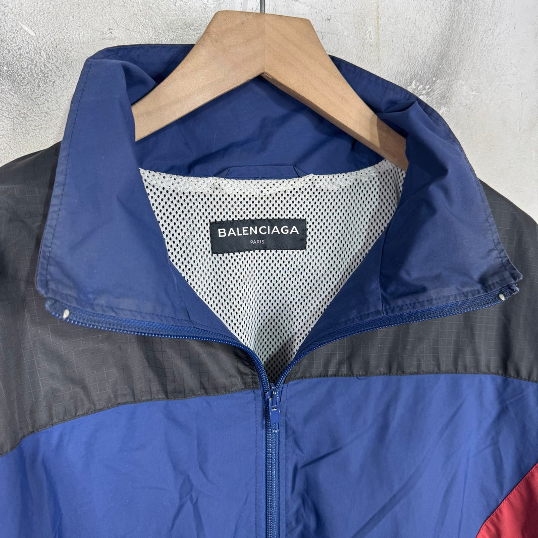 Balenciaga 2017 Panelled Windbreaker