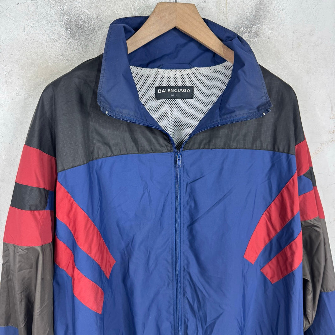 Balenciaga 2017 Panelled Windbreaker