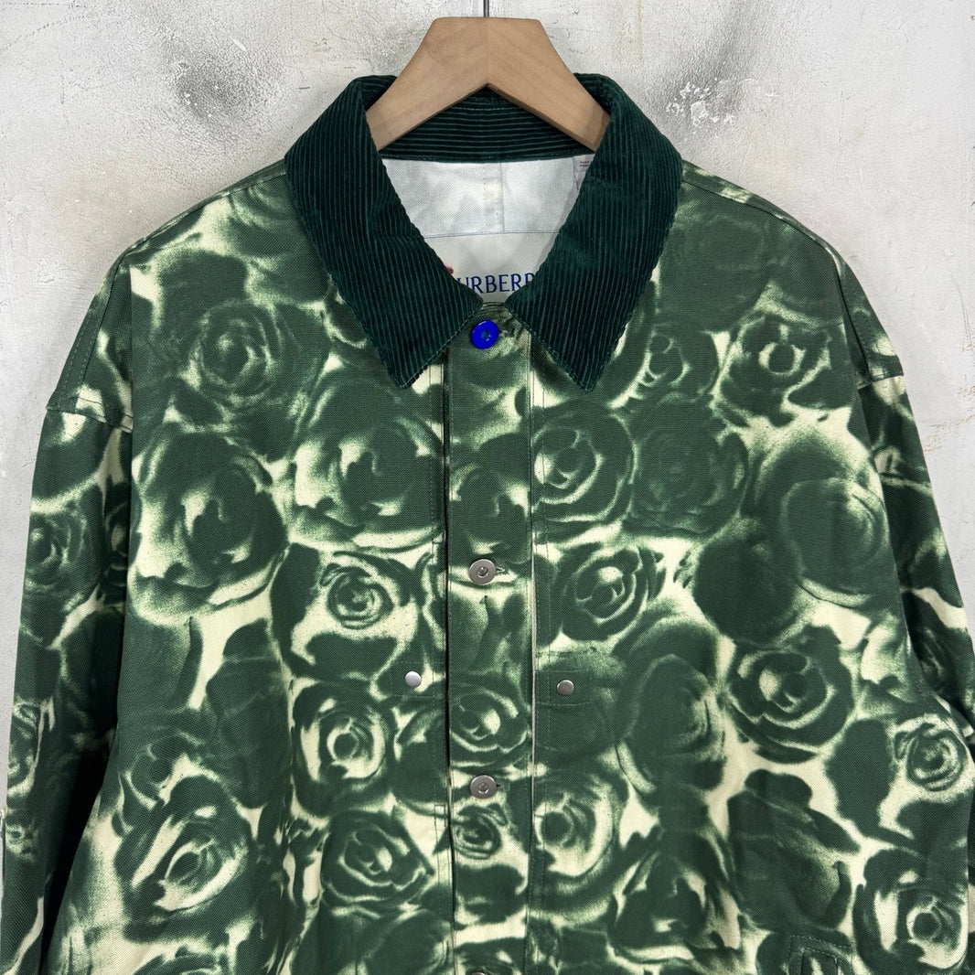 Burberry Rose Sprayed Chore Jacket