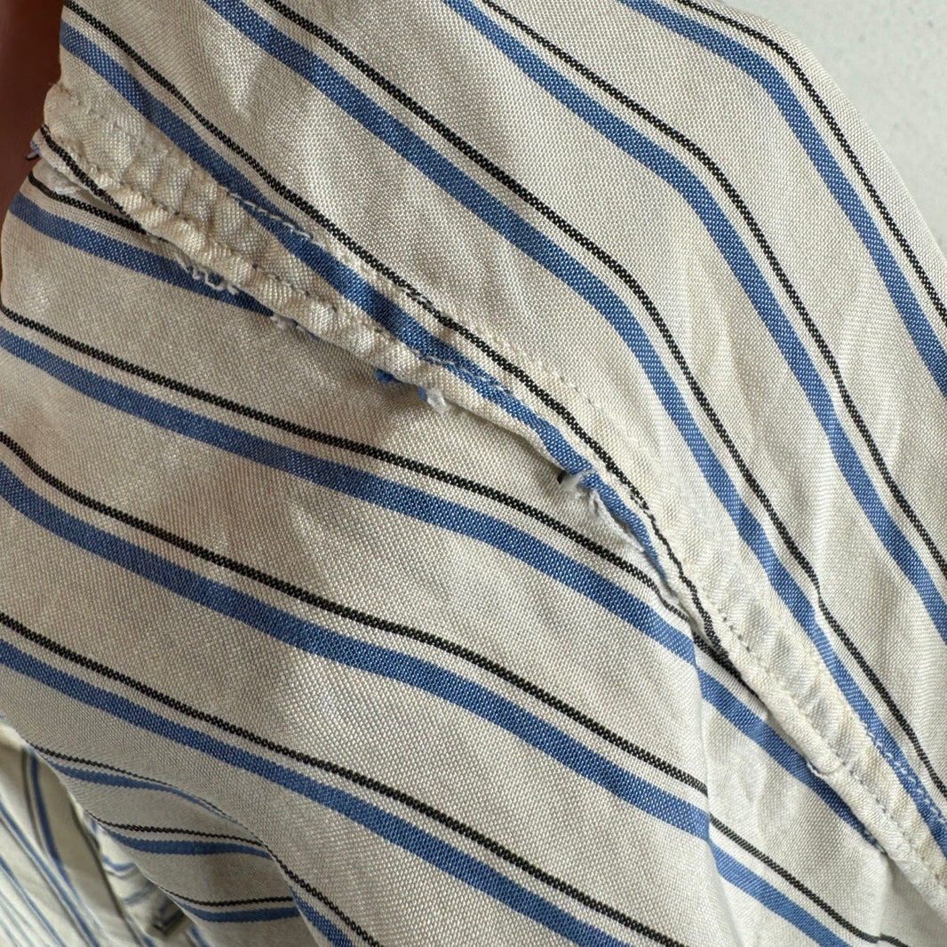 Polo Ralph Lauren Silk Striped LS Button Up Shirt