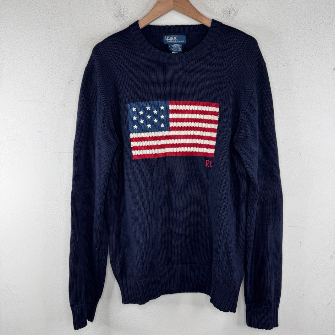 Polo Ralph Lauren Classic Flag Knit Sweater