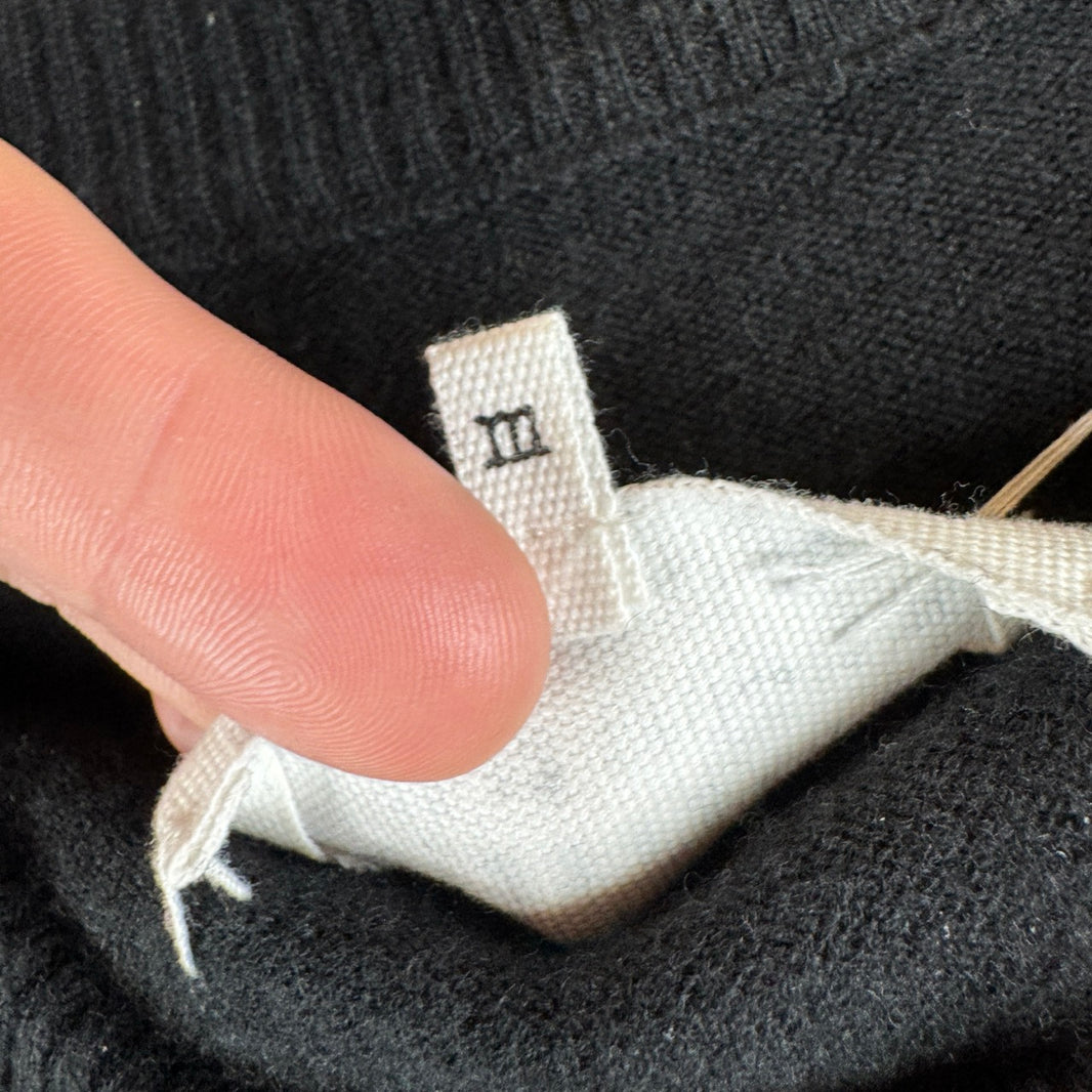 Margiela Elbow Pad Thin Knit Sweater