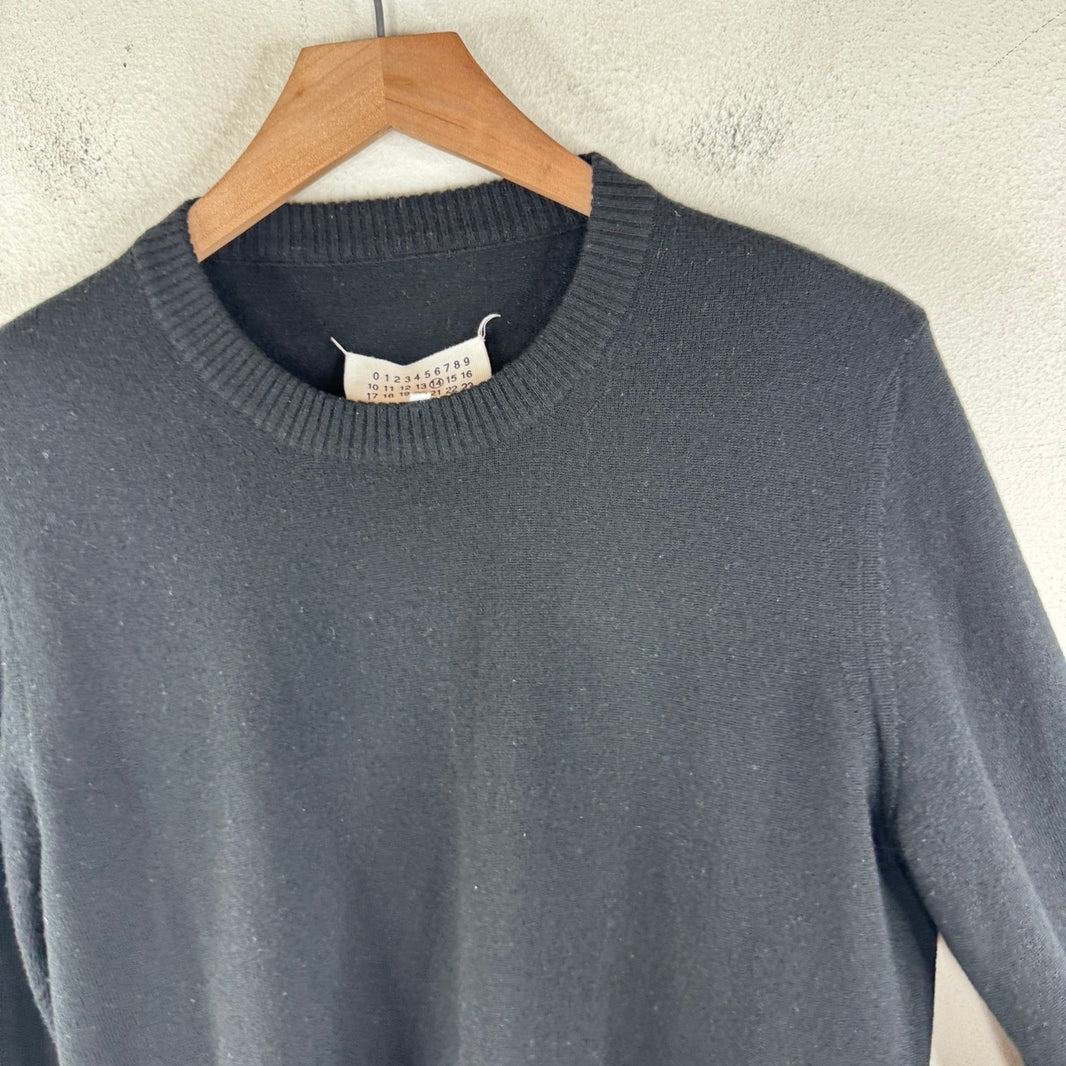 Margiela Elbow Pad Thin Knit Sweater