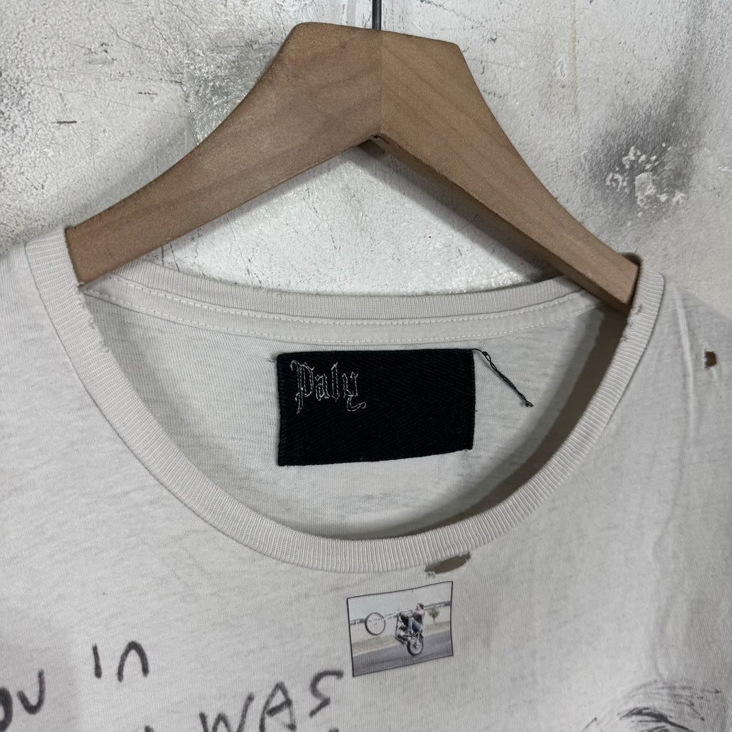 Paly Test Print Dying T-Shirt