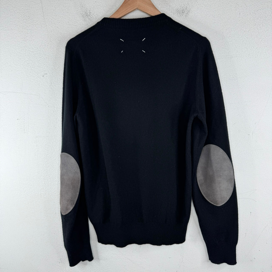 Margiela Elbow Pad Thin Knit Sweater