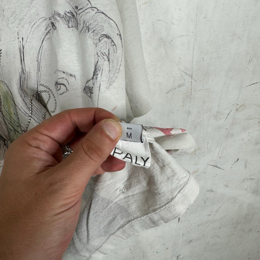 Paly Test Print Dying T-Shirt