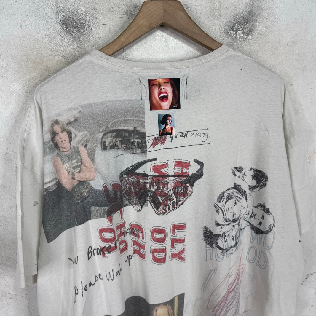 Paly Test Print Dying T-Shirt