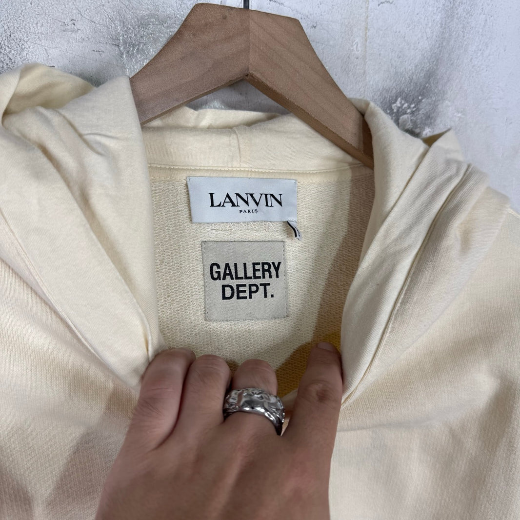 Gallery Dept x Lanvin Terry Cloth Hoodie