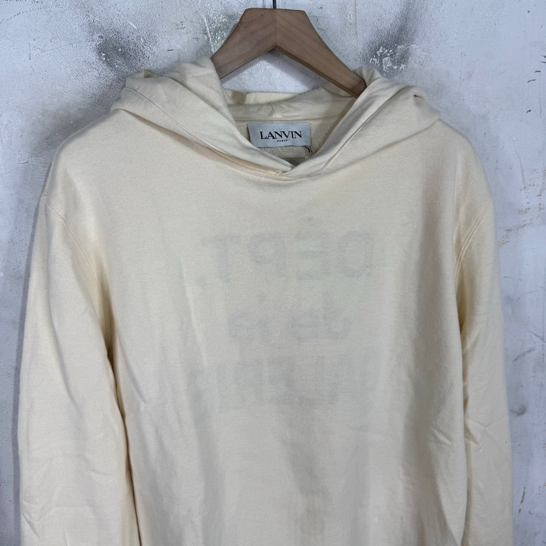 Gallery Dept x Lanvin Terry Cloth Hoodie