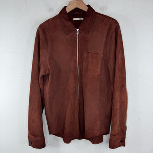 Our Legacy Suede Zip LS Over Shirt