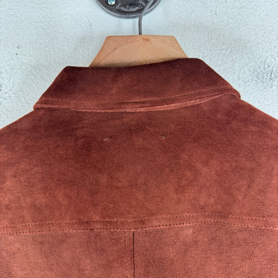 Our Legacy Suede Zip LS Over Shirt