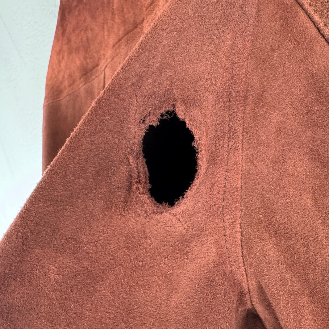 Our Legacy Suede Zip LS Over Shirt