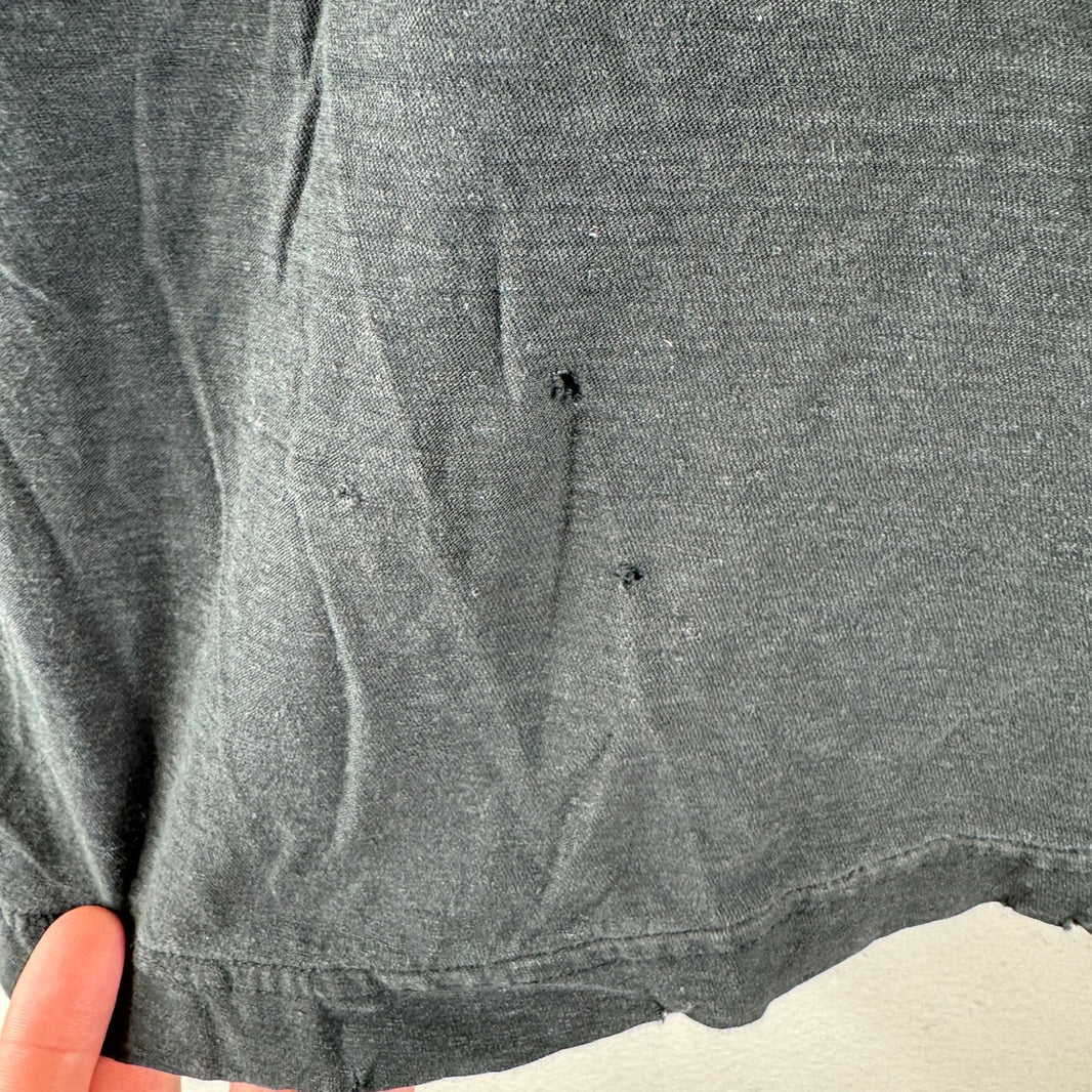 Acne Studios Cut-Off Stockholm Distressed T-Shirt