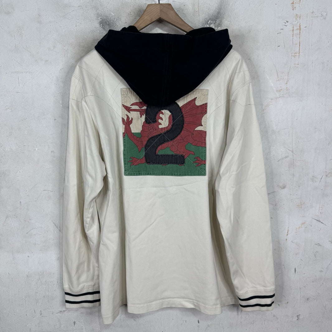 Ralph Lauren Rugby Wales Hooded L/S Polo