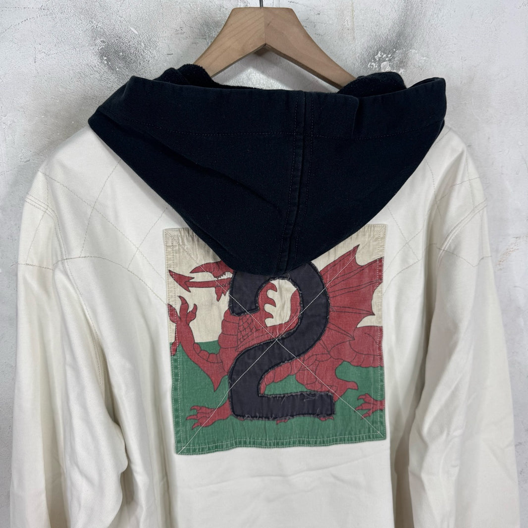 Ralph Lauren Rugby Wales Hooded L/S Polo