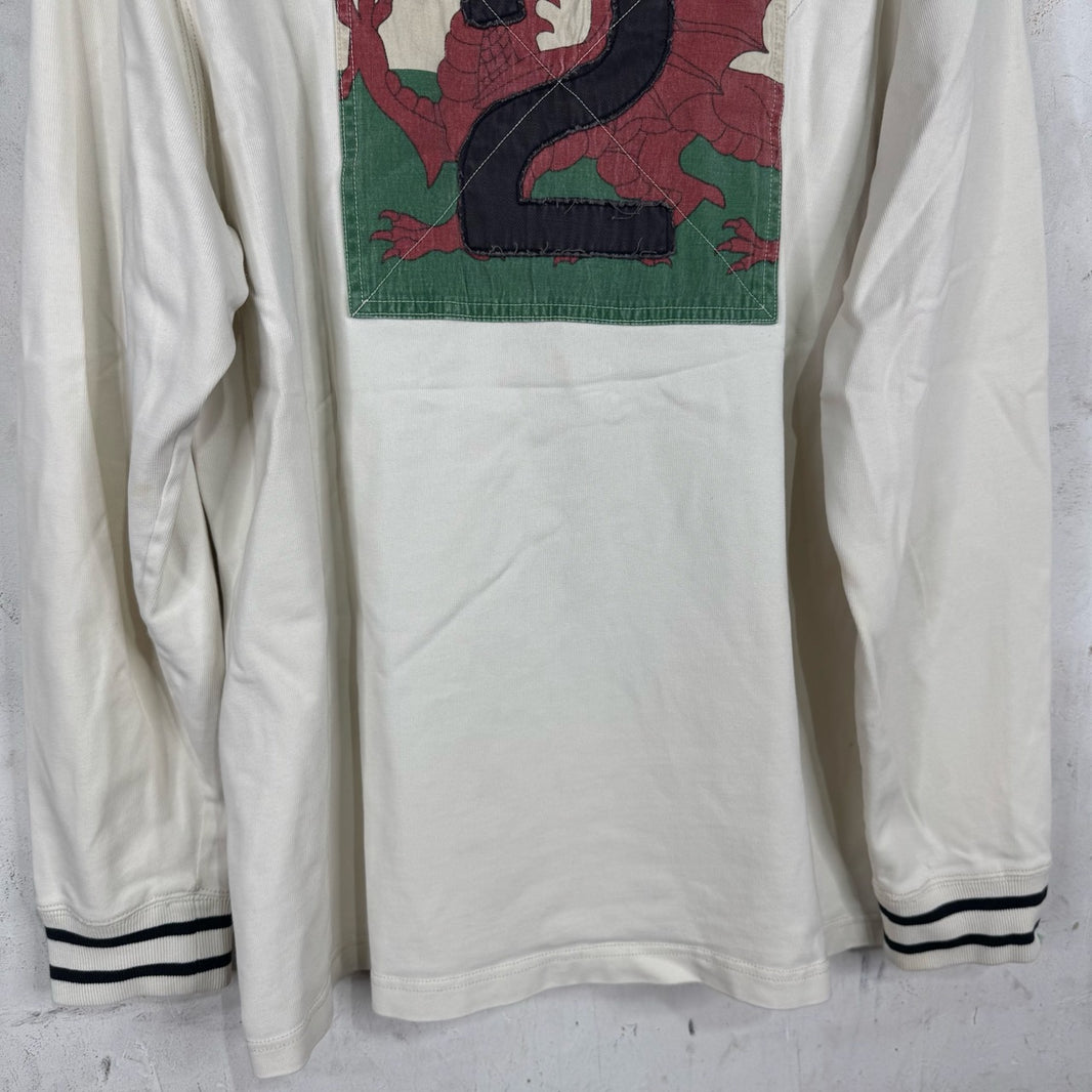Ralph Lauren Rugby Wales Hooded L/S Polo