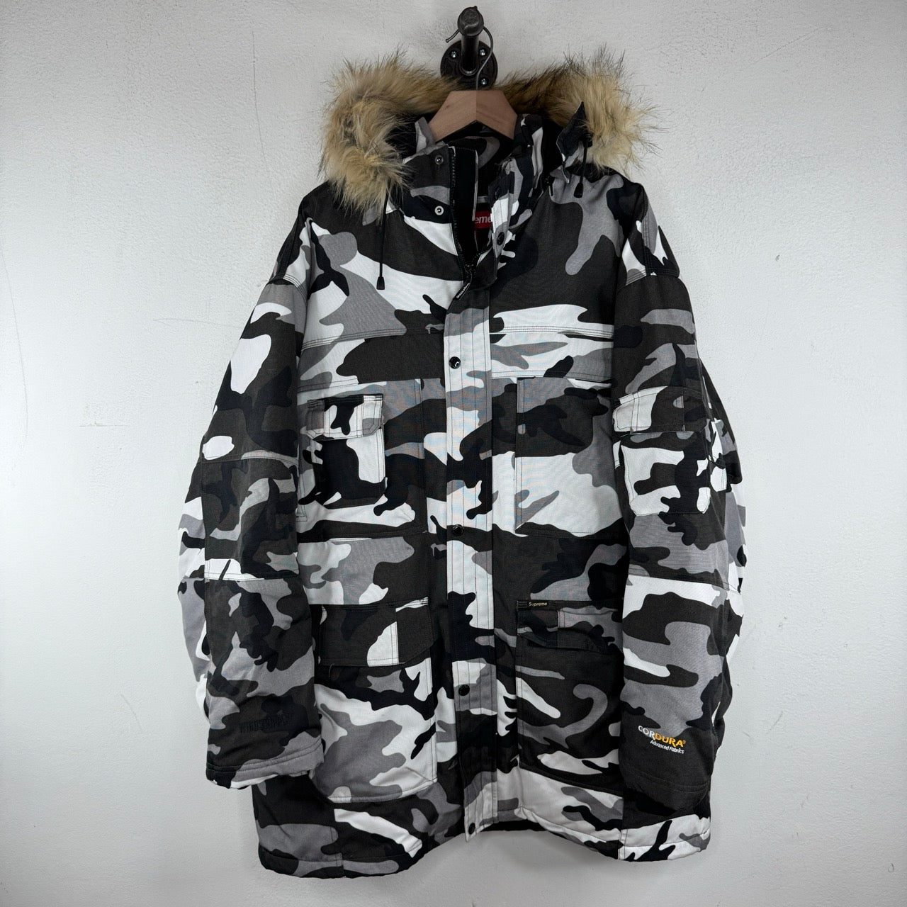 Supreme Fur Hood Snow Camo Parka – www.Lukes.store