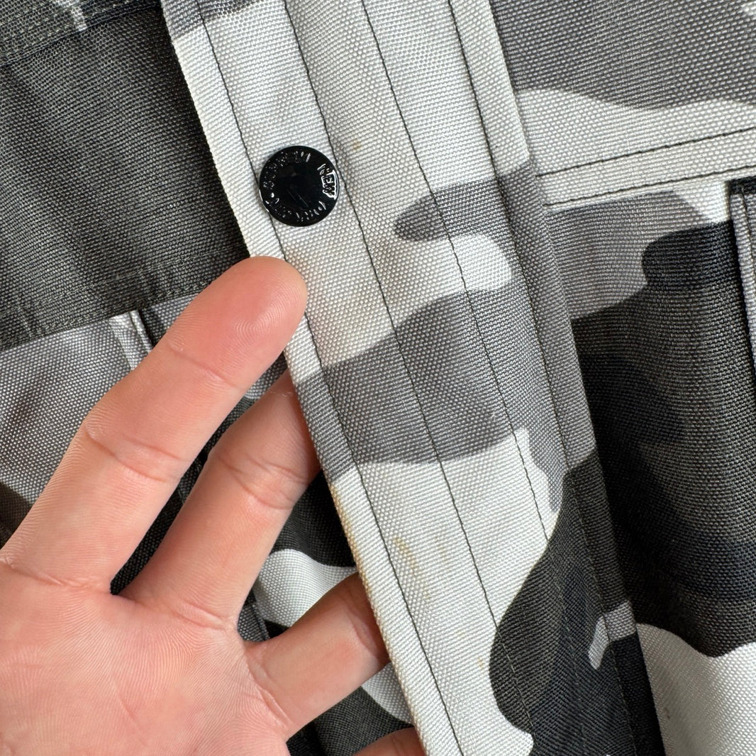 Supreme Fur Hood Snow Camo Parka