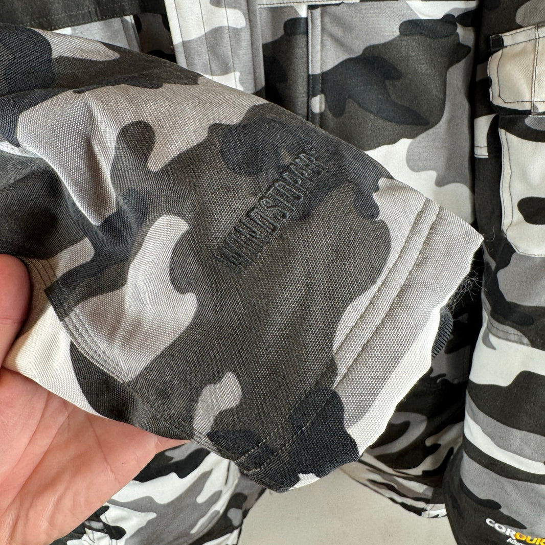 Supreme Fur Hood Snow Camo Parka