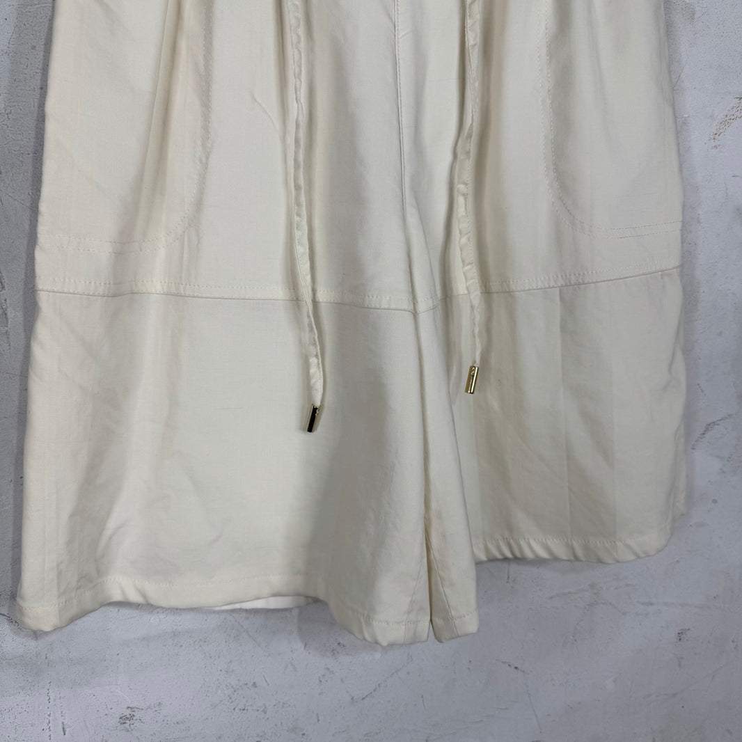Louis Vuitton Wool Cream Shorts