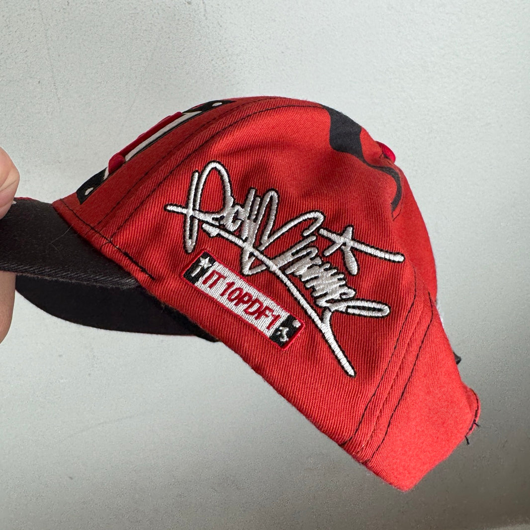 PDF Channel Red/Black Multi Logo Hat