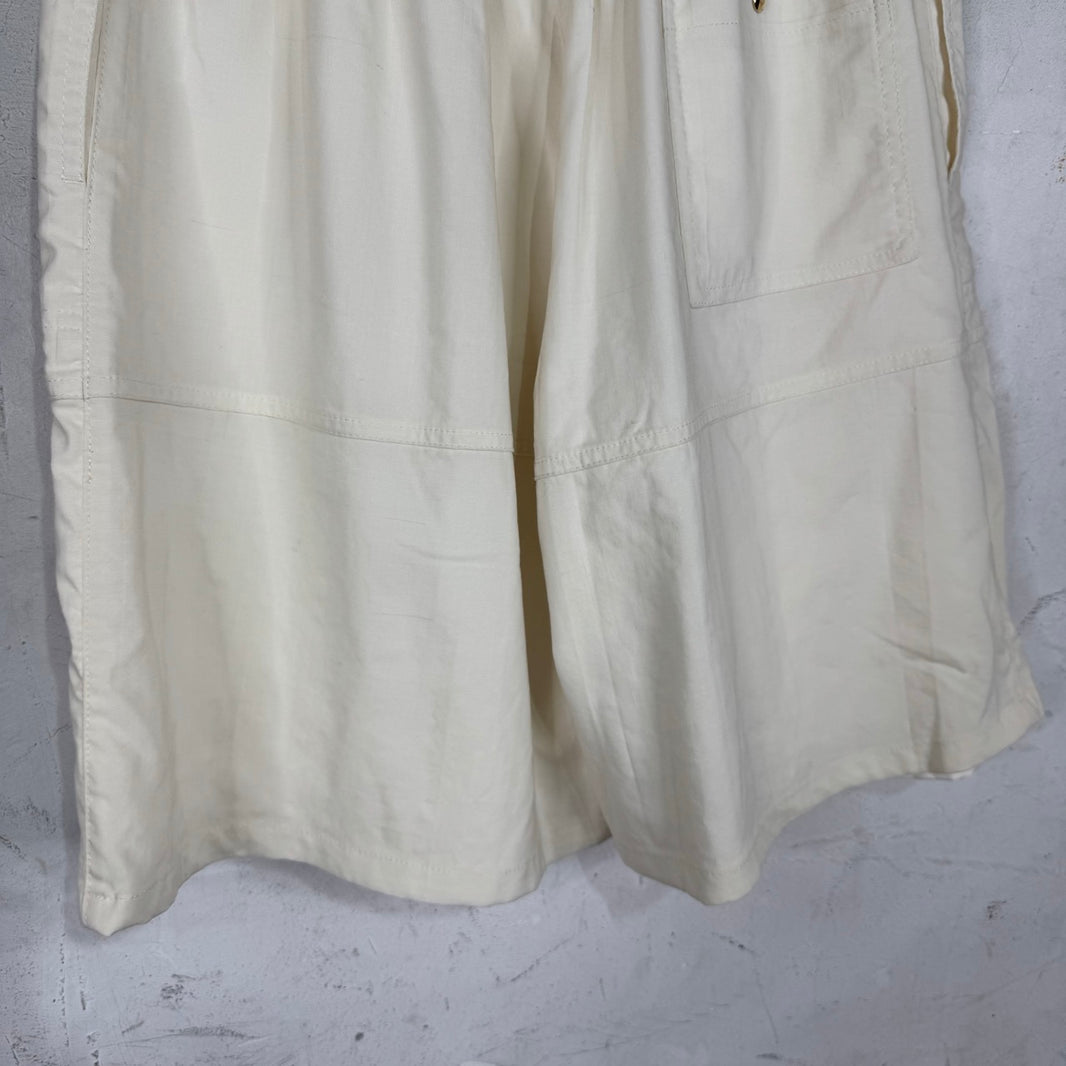 Louis Vuitton Wool Cream Shorts
