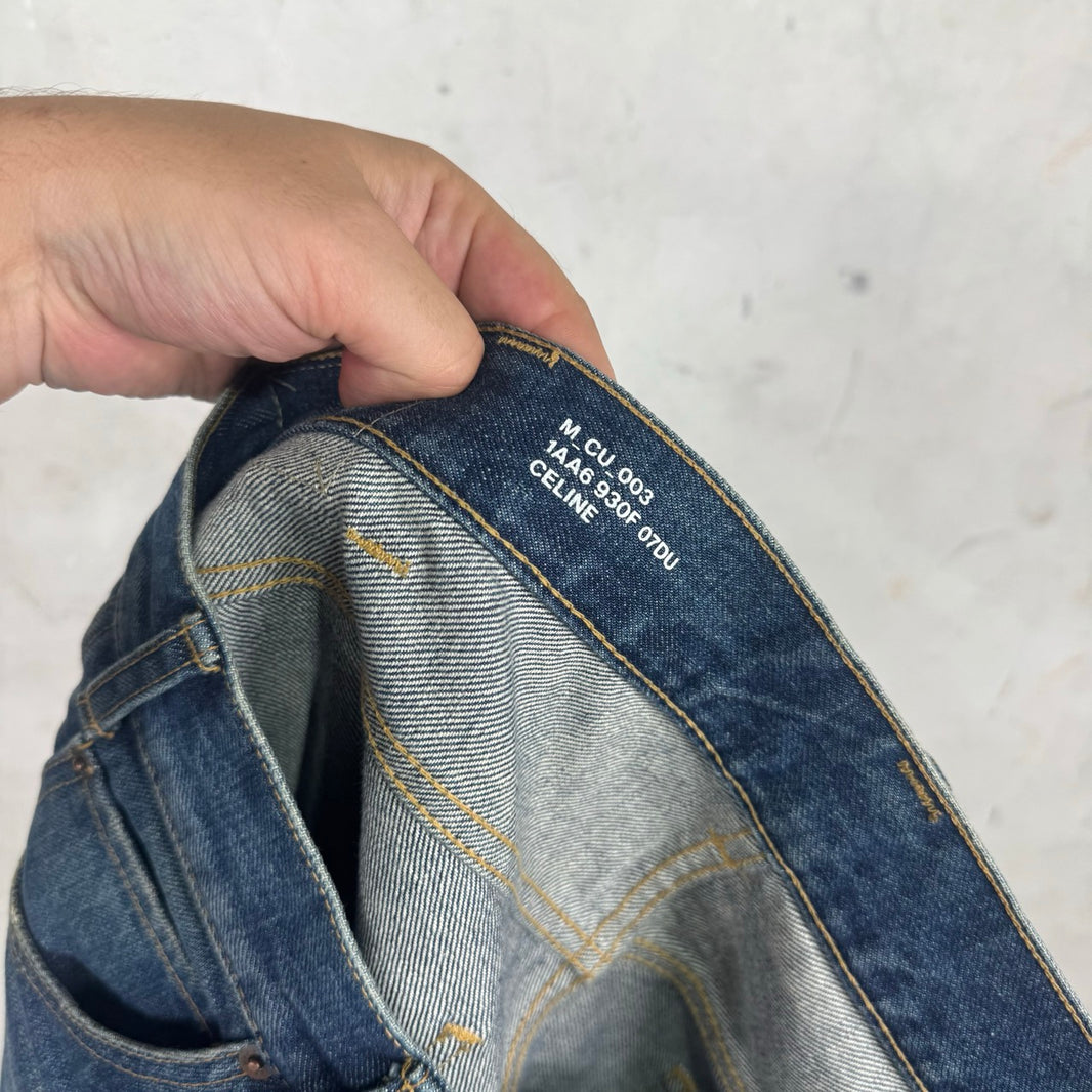 Celine Tapered Medium Wash Jeans