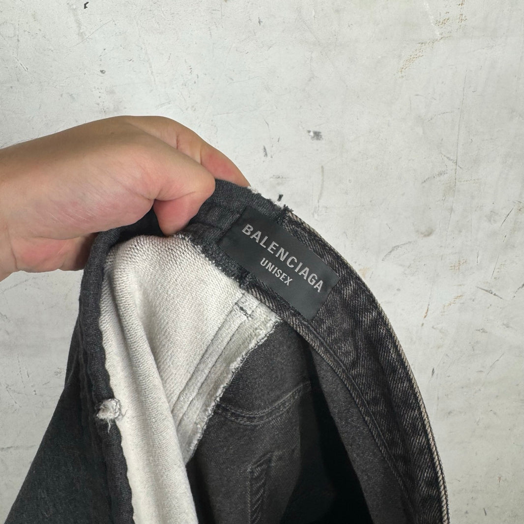 Balenciaga 50/50 Sweatpant Denim