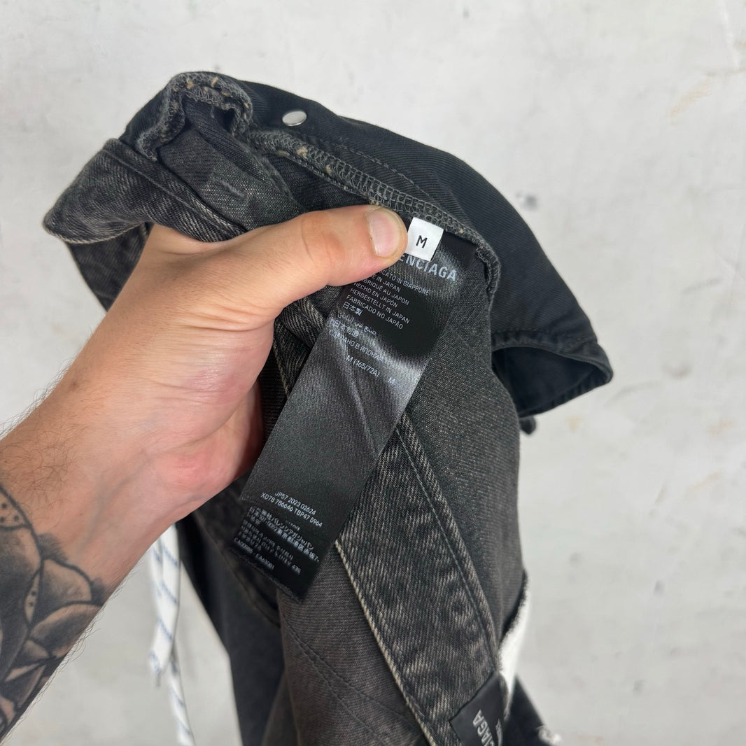 Balenciaga 50/50 Sweatpant Denim