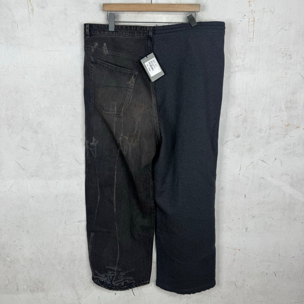 Balenciaga 50/50 Sweatpant Denim