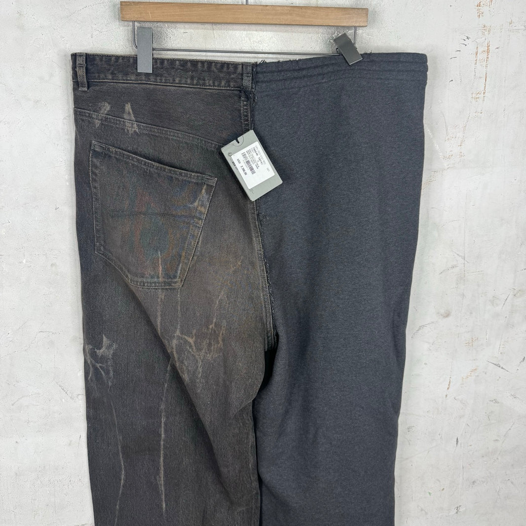 Balenciaga 50/50 Sweatpant Denim