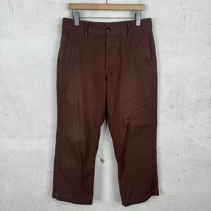 3sixteen  Brown Cotton Work Pants