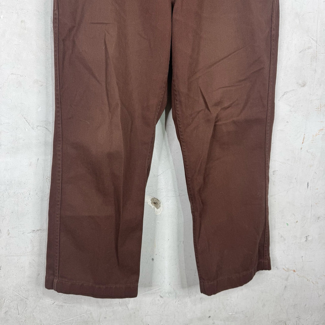 3sixteen  Brown Cotton Work Pants