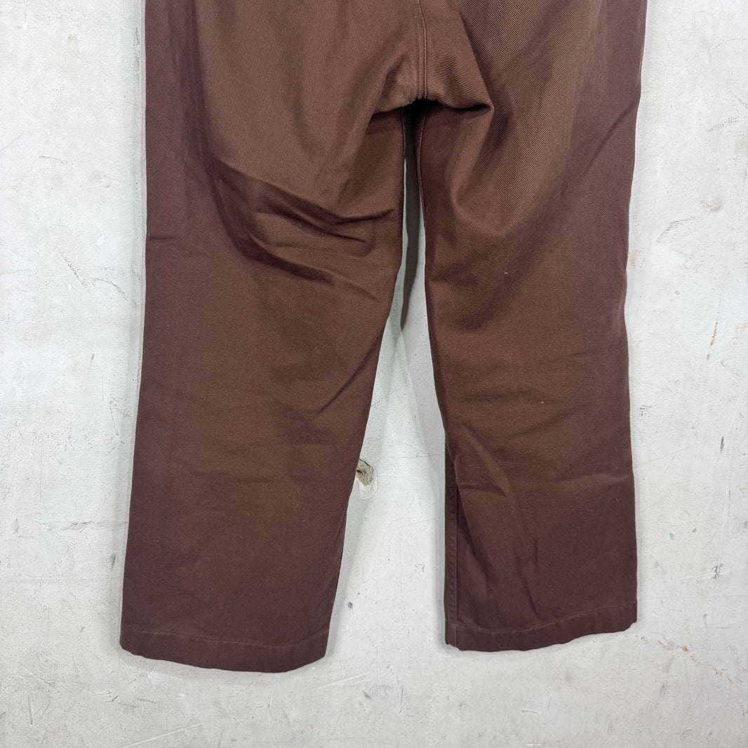 3sixteen  Brown Cotton Work Pants