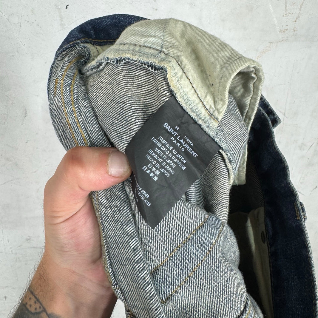Saint Laurent D03 Medium Faded Jeans