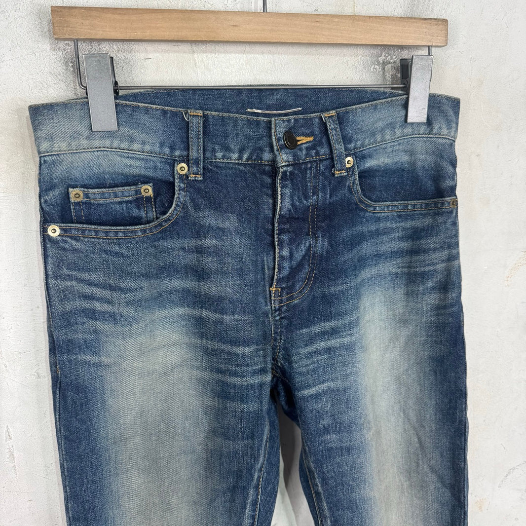 Saint Laurent D03 Medium Faded Jeans