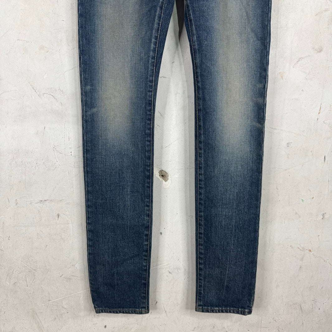 Saint Laurent D03 Medium Faded Jeans