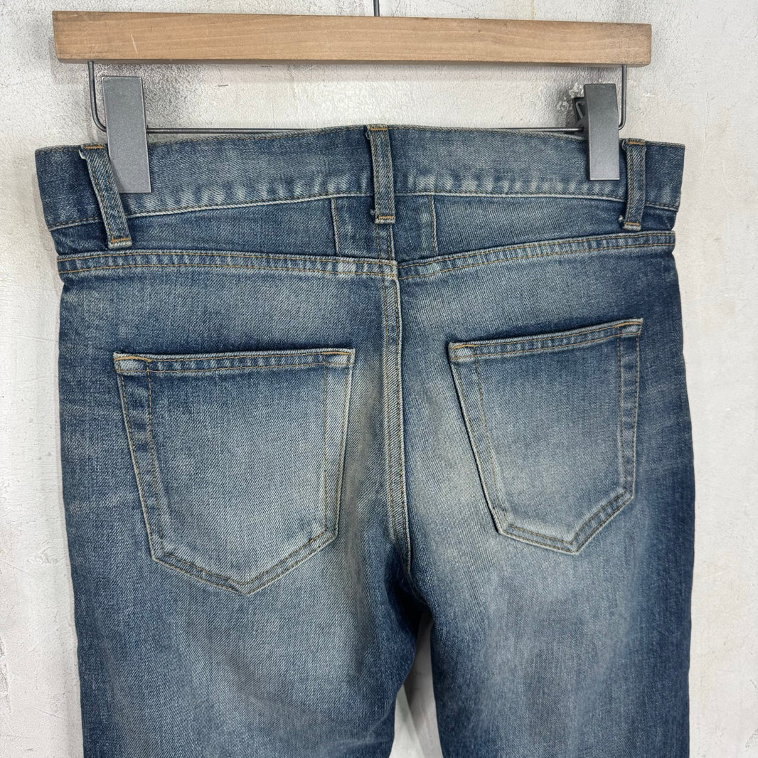 Saint Laurent D03 Medium Faded Jeans