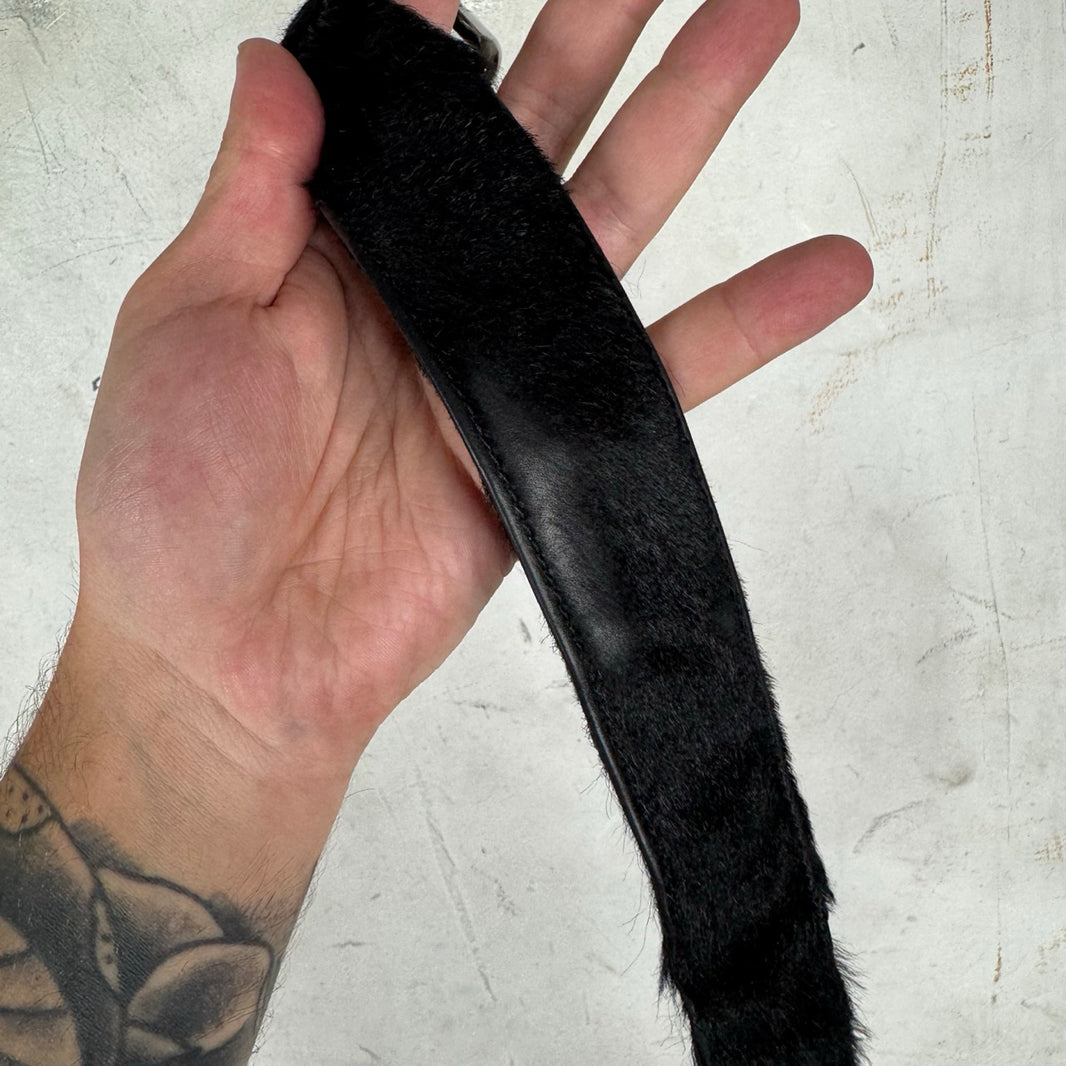 Prada Ponyhair Roller Belt