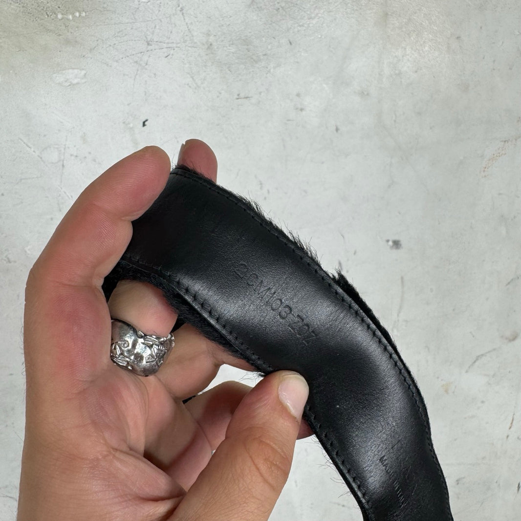 Prada Ponyhair Roller Belt