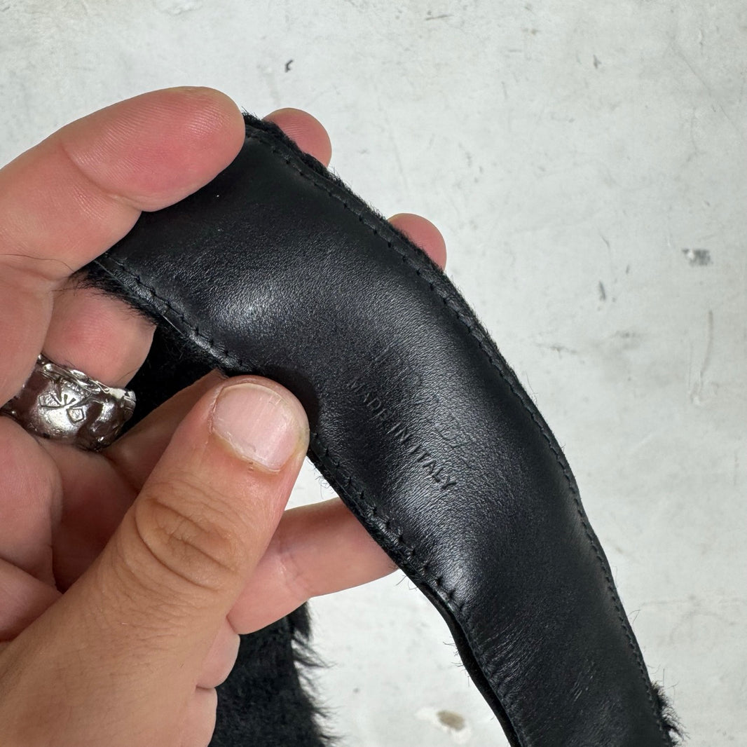 Prada Ponyhair Roller Belt