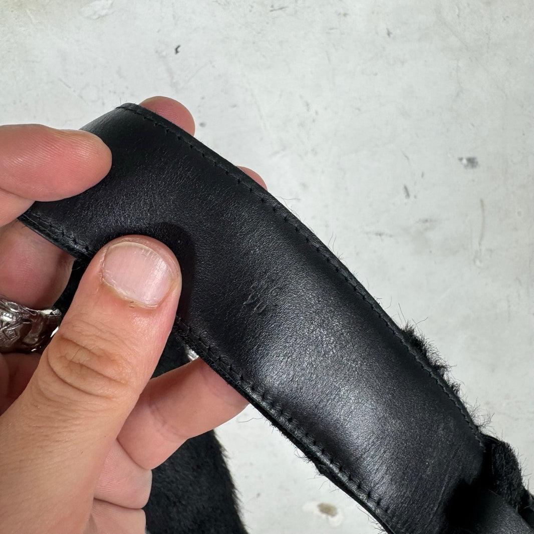 Prada Ponyhair Roller Belt