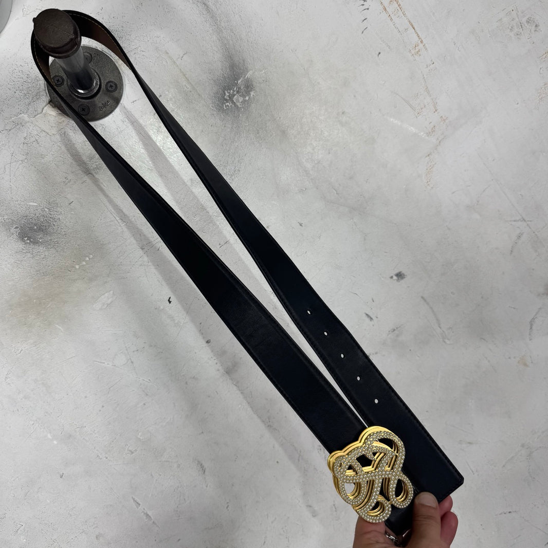 Louis Vuitton Pearlized Western Belt