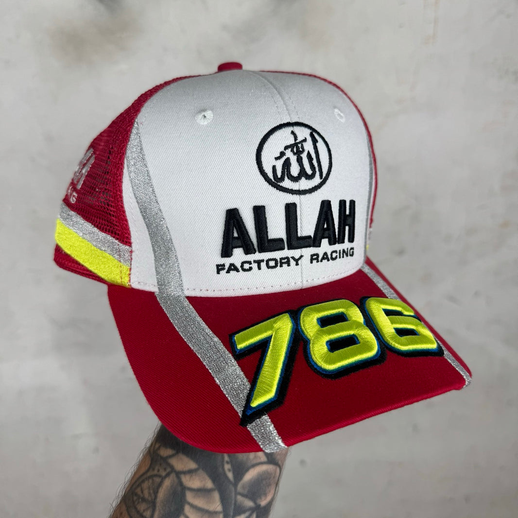 786 Racing Trucker Hat (Red)