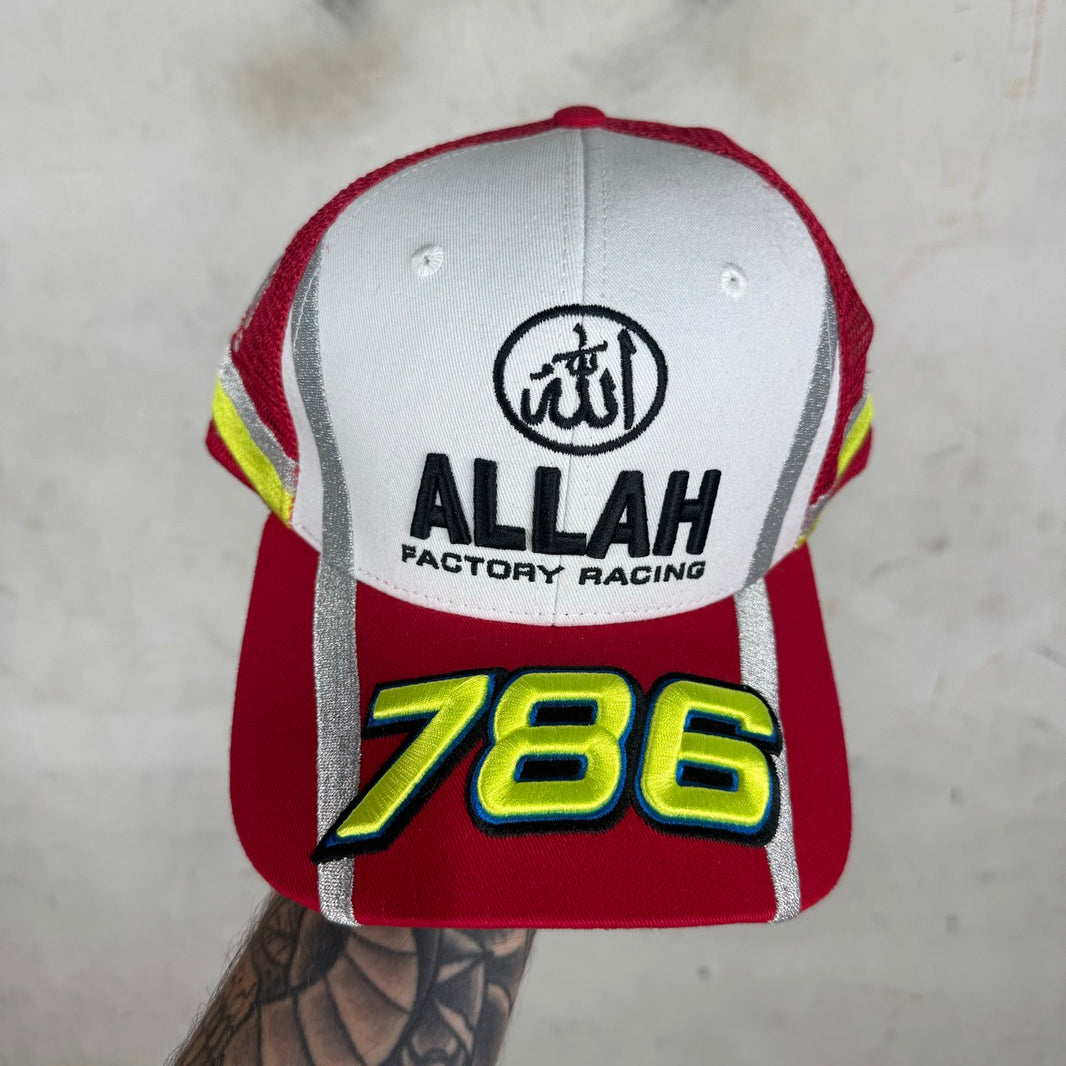 786 Racing Trucker Hat (Red)