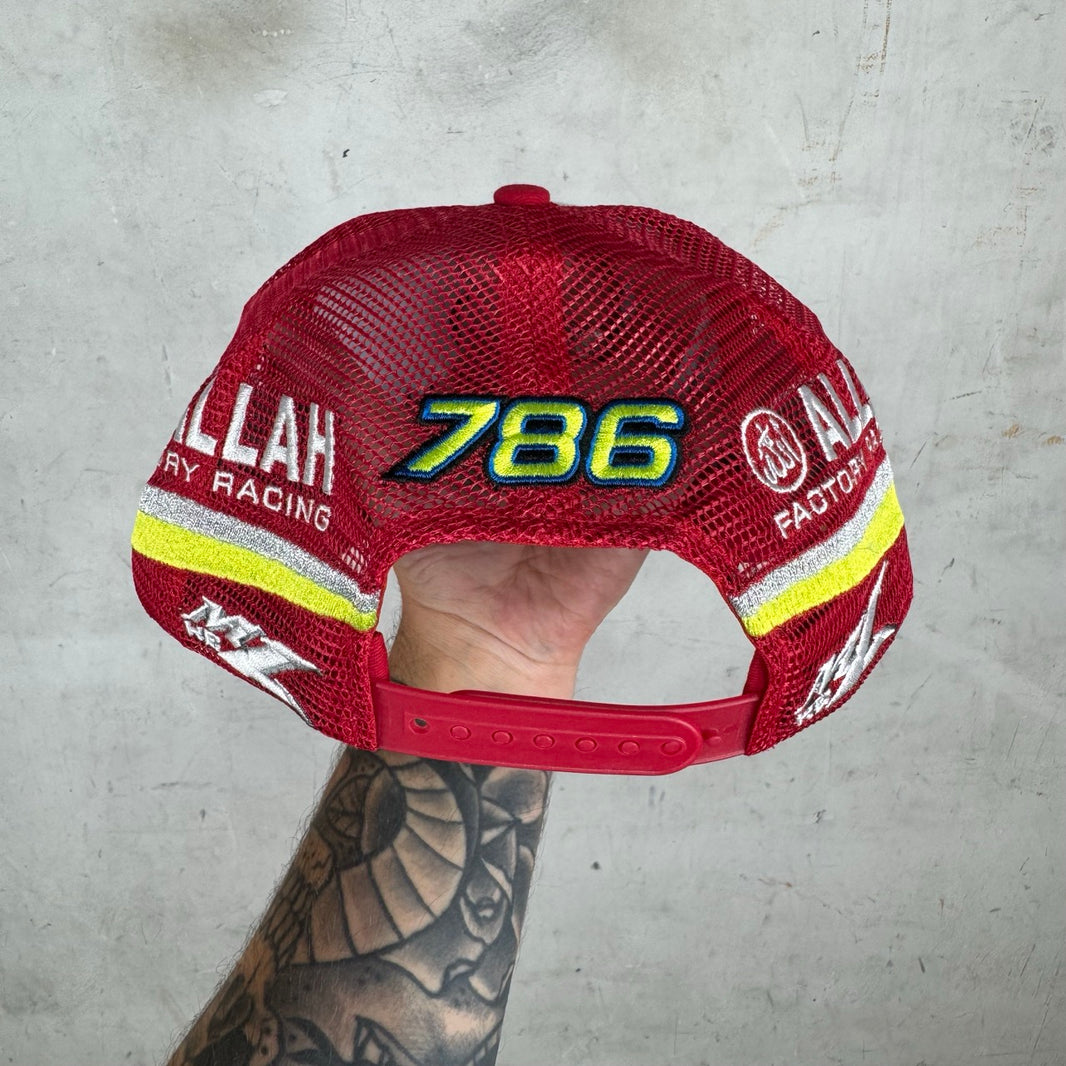 786 Racing Trucker Hat (Red)